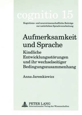 bokomslag Aufmerksamkeit Und Sprache