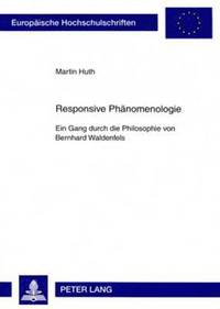 bokomslag Responsive Phaenomenologie