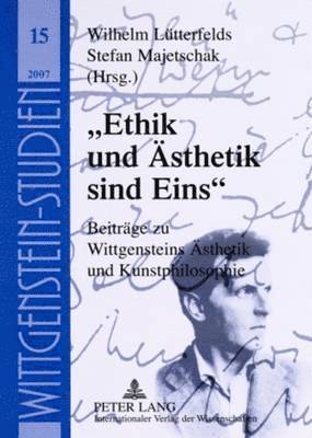 bokomslag 'Ethik Und Aesthetik Sind Eins'