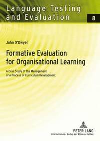 bokomslag Formative Evaluation for Organisational Learning