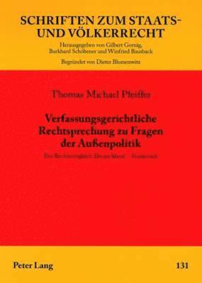 Verfassungsgerichtliche Rechtsprechung Zu Fragen Der Auenpolitik 1