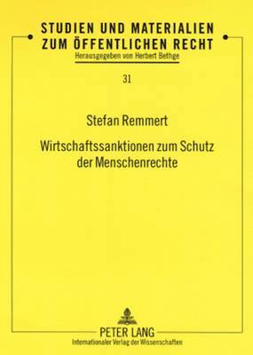 bokomslag Wirtschaftssanktionen Zum Schutz Der Menschenrechte