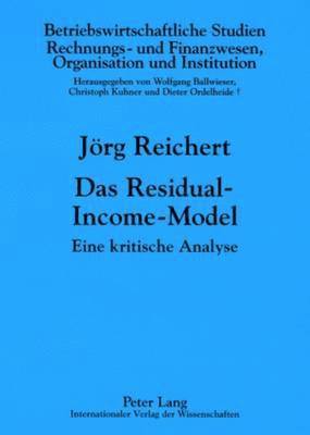 bokomslag Das Residual-Income-Model