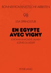 bokomslag En Egypte avec Vigny