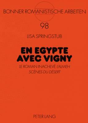 bokomslag En Egypte avec Vigny