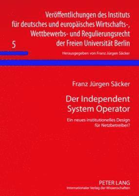 Der Independent System Operator 1