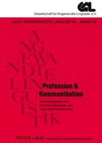 bokomslag Profession & Kommunikation