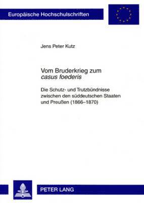 bokomslag Vom Bruderkrieg Zum Casus Foederis