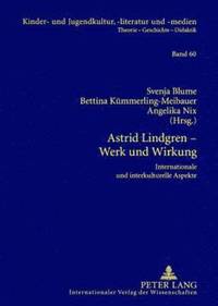 bokomslag Astrid Lindgren, Werk Und Wirkung