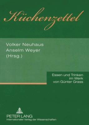Volker Neuhaus, Anselm Weyer - Kuechenzettel, Häftad