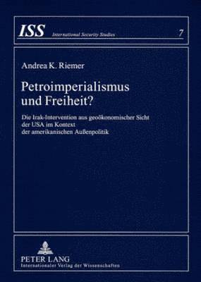 bokomslag Petroimperialismus Und Freiheit?