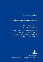 Kirche - Recht - Wirtschaft 1