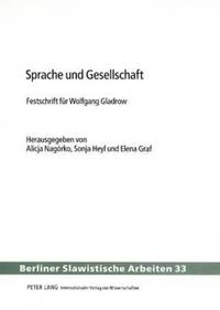 bokomslag Sprache Und Gesellschaft