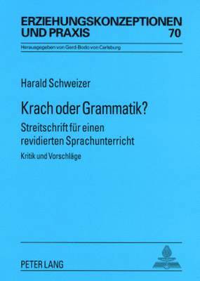 bokomslag Krach Oder Grammatik?