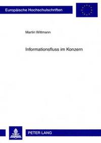 bokomslag Informationsfluss Im Konzern