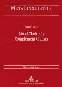 bokomslag Mood Choice in Complement Clauses