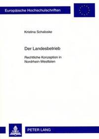 bokomslag Der Landesbetrieb