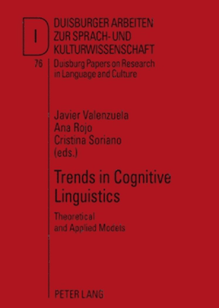 Trends in Cognitive Linguistics 1