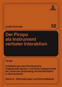 bokomslag Der Piropo ALS Instrument Verbaler Interaktion