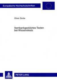 bokomslag Itembankgestuetztes Testen Bei Wissenstests