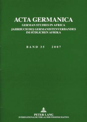 ACTA Germanica 1