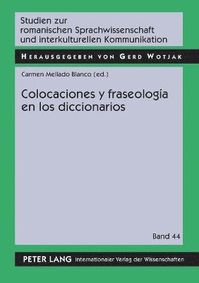 bokomslag Colocaciones y fraseología en los diccionarios