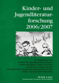 bokomslag Kinder- Und Jugendliteraturforschung 2006/2007