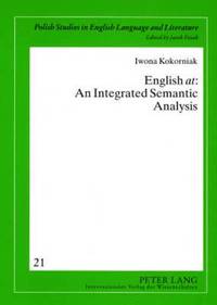bokomslag English at: An Integrated Semantic Analysis
