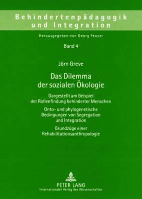 bokomslag Das Dilemma Der Sozialen Oekologie