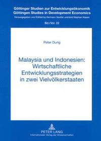 bokomslag Malaysia Und Indonesien: Wirtschaftliche Entwicklungsstrategien in Zwei Vielvoelkerstaaten