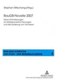 bokomslag Baugb-Novelle 2007