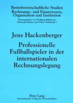 Professionelle Fuballspieler in Der Internationalen Rechnungslegung 1