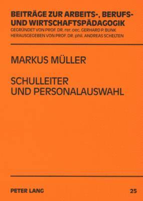 Schulleiter Und Personalauswahl 1