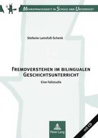 bokomslag Fremdverstehen Im Bilingualen Geschichtsunterricht