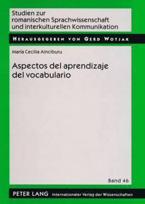 bokomslag Aspectos del Aprendizaje del Vocabulario