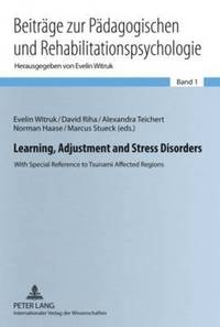 bokomslag Learning, Adjustment and Stress Disorders
