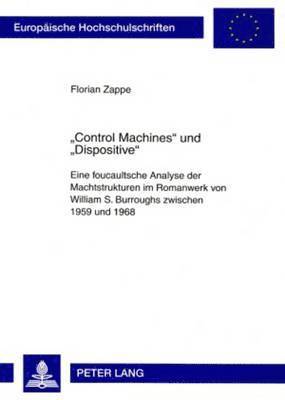 bokomslag «Control Machines» Und «Dispositive»