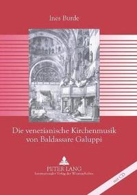 bokomslag venezianische Kirchenmusik von Baldassare Galuppi