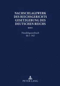 bokomslag Nachschlagewerk Des Reichsgerichts -Gesetzgebung Des Deutschen Reichs