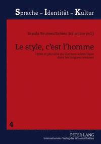 bokomslag Le Style, c'Est l'Homme