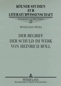 bokomslag Der Begriff Der Schuld Im Werk Von Heinrich Boell