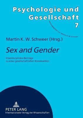 bokomslag Sex and Gender