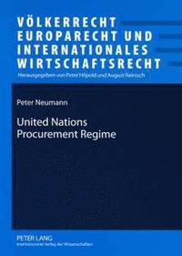 bokomslag United Nations Procurement Regime