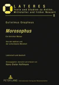 bokomslag Morosophus