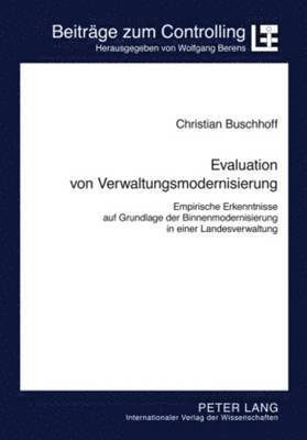 bokomslag Evaluation Von Verwaltungsmodernisierung