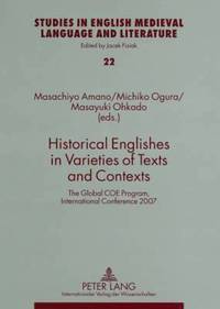 bokomslag Historical Englishes in Varieties of Texts and Contexts