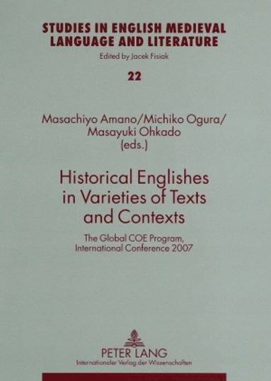 bokomslag Historical Englishes in Varieties of Texts and Contexts