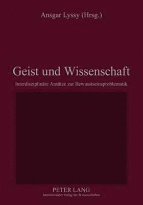 Geist Und Wissenschaft