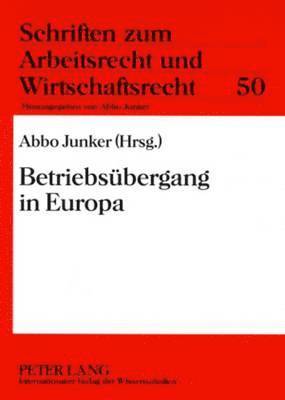 bokomslag Betriebsuebergang in Europa