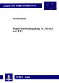 bokomslag Persoenlichkeitsspaltung in Literatur Und Film